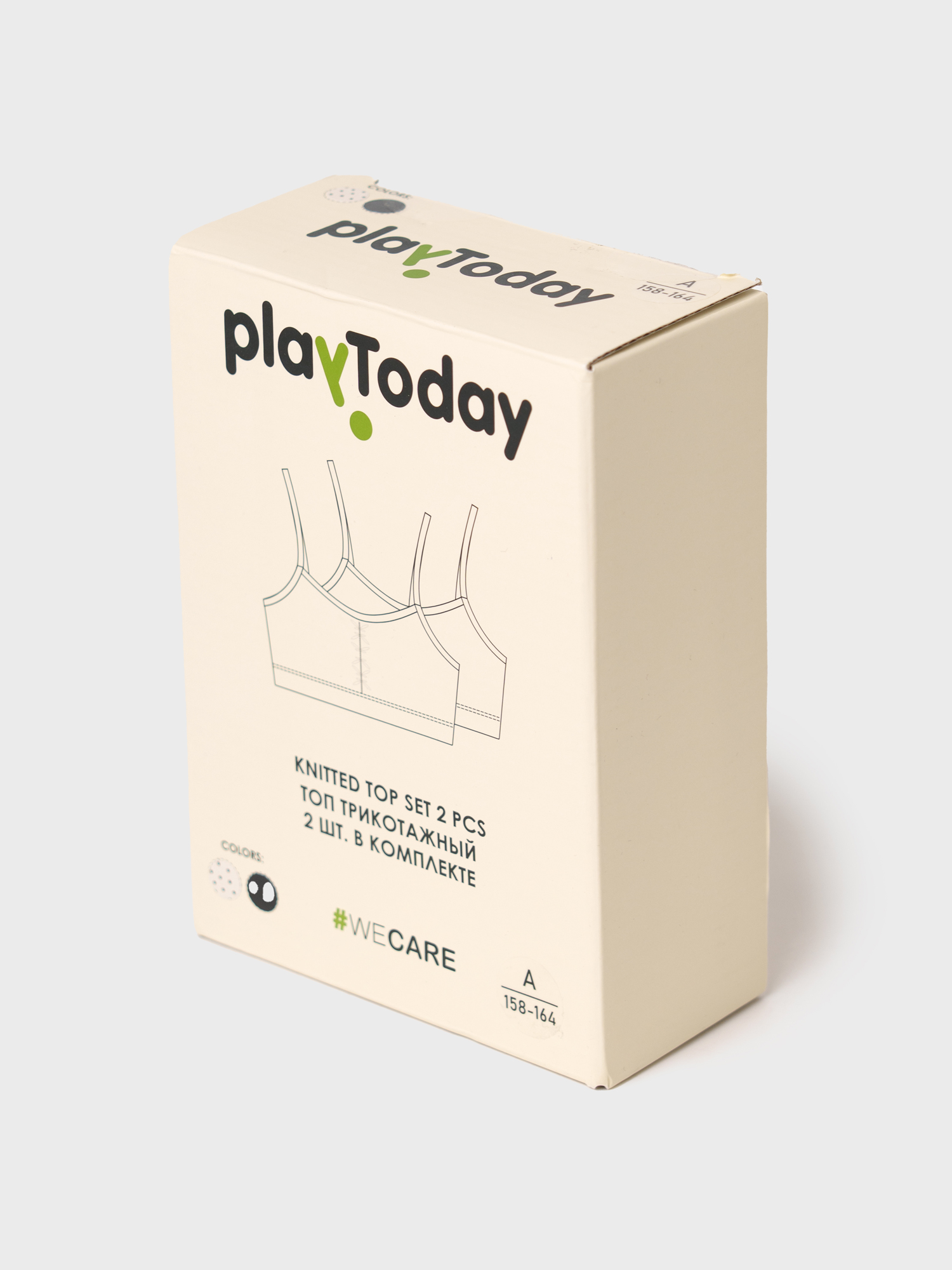 Топ-бюстье 2 шт PlayToday 12621269 - фото 4