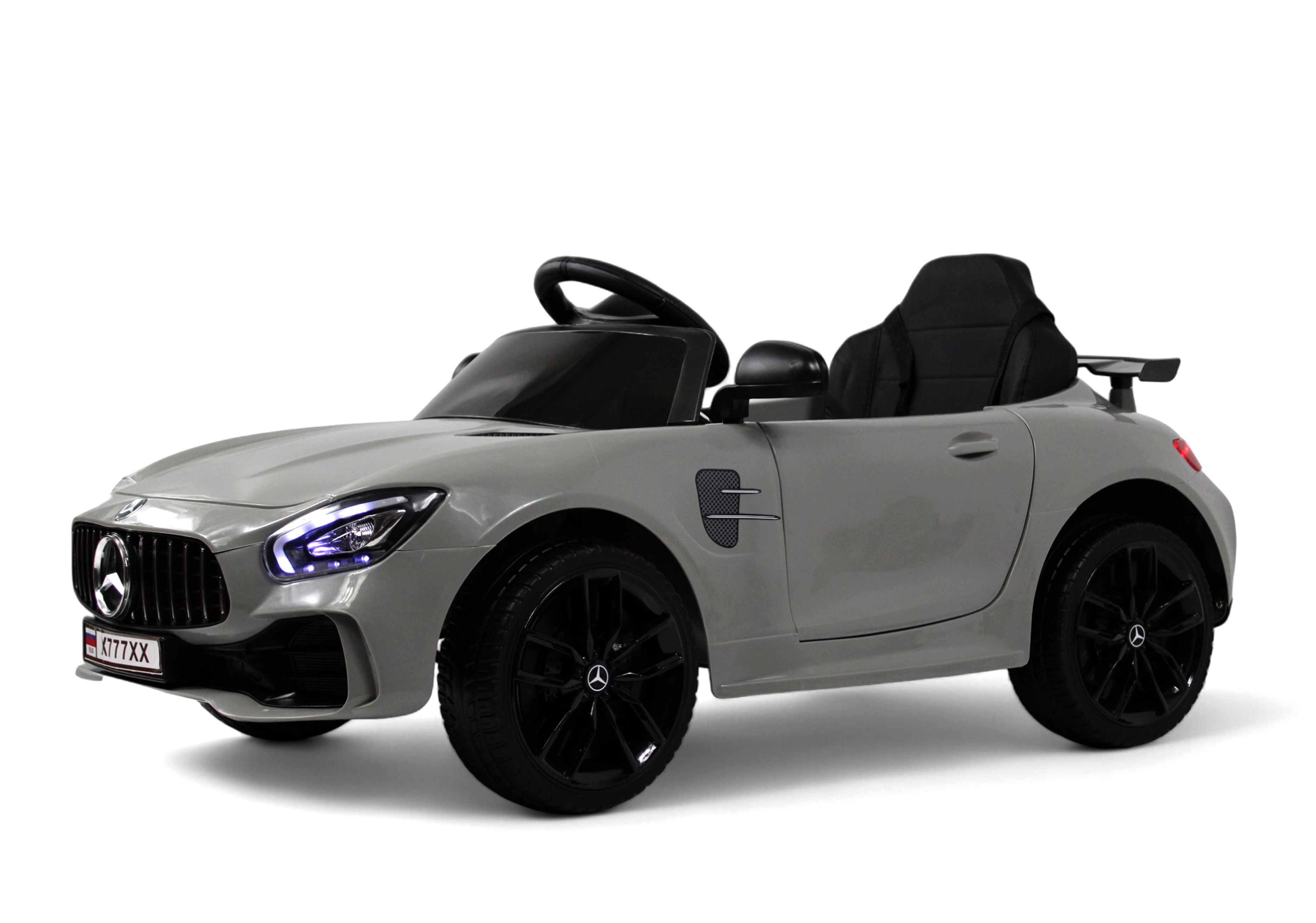 Электромобиль RIVERTOYS Mercedes X777XX-AMG-GREY С пультом ДУ - фото 1
