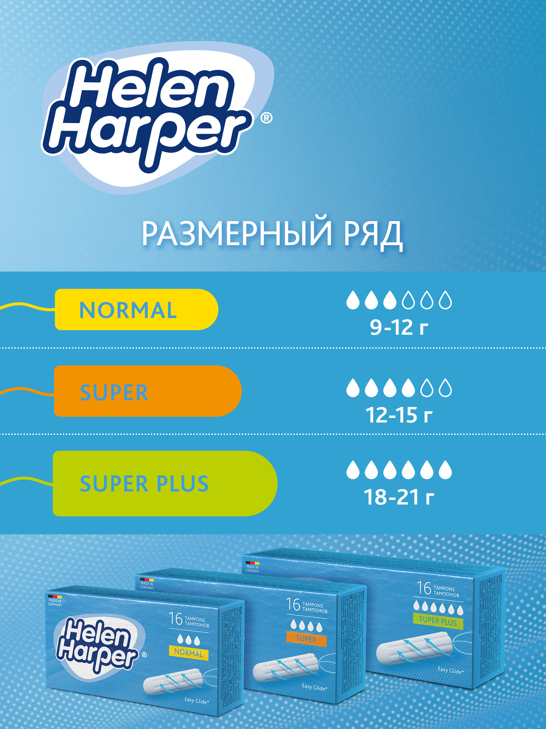 Тампоны женские Helen Harper без аппликатора Super, 32шт. (16*2) - фото 7