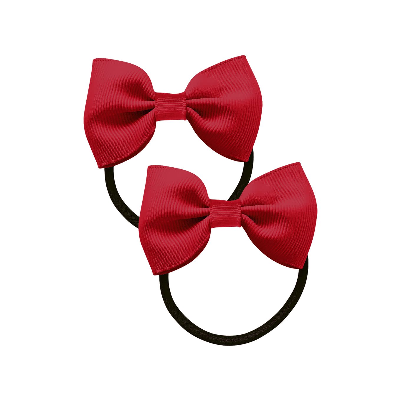 Набор резинок Milledeux Bowtie Bow скарлет 260-Pigtail-CGC-05 - фото 1
