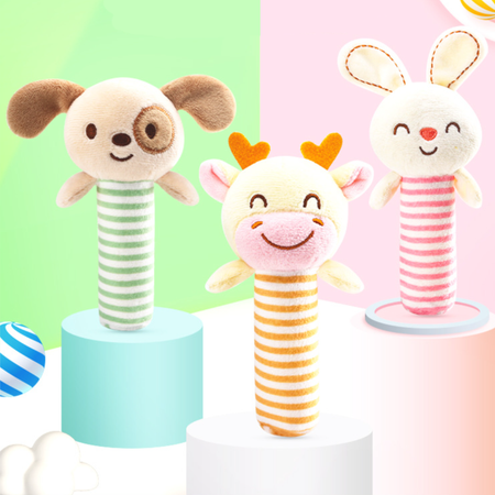Игрушка SHARKTOYS погремушка Жирафик