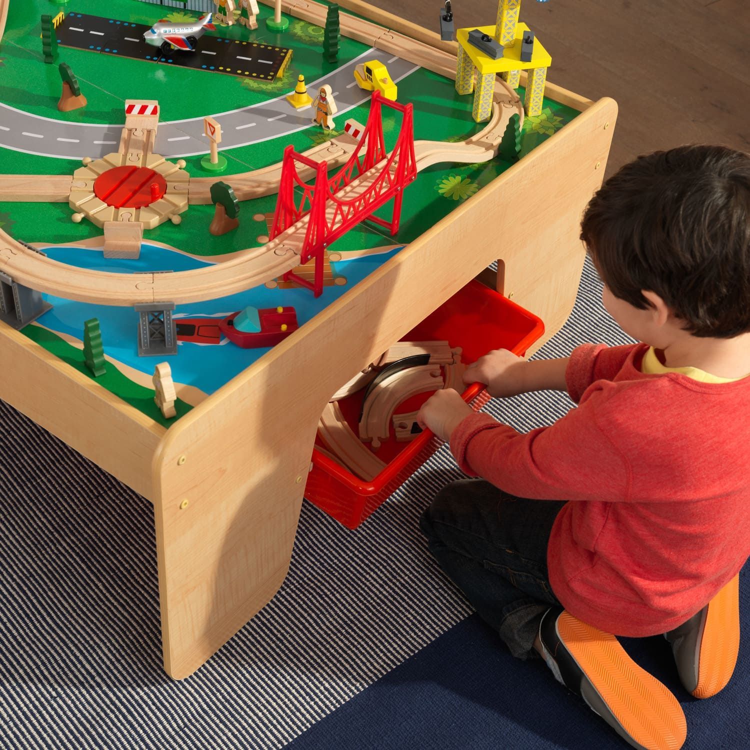 Развивающая железная дорога KidKraft 17850_KE - фото 10