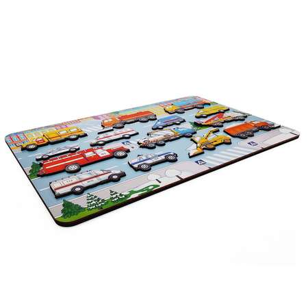 Игрушка Нескучные игры рамка-вкладыш Спецтехника