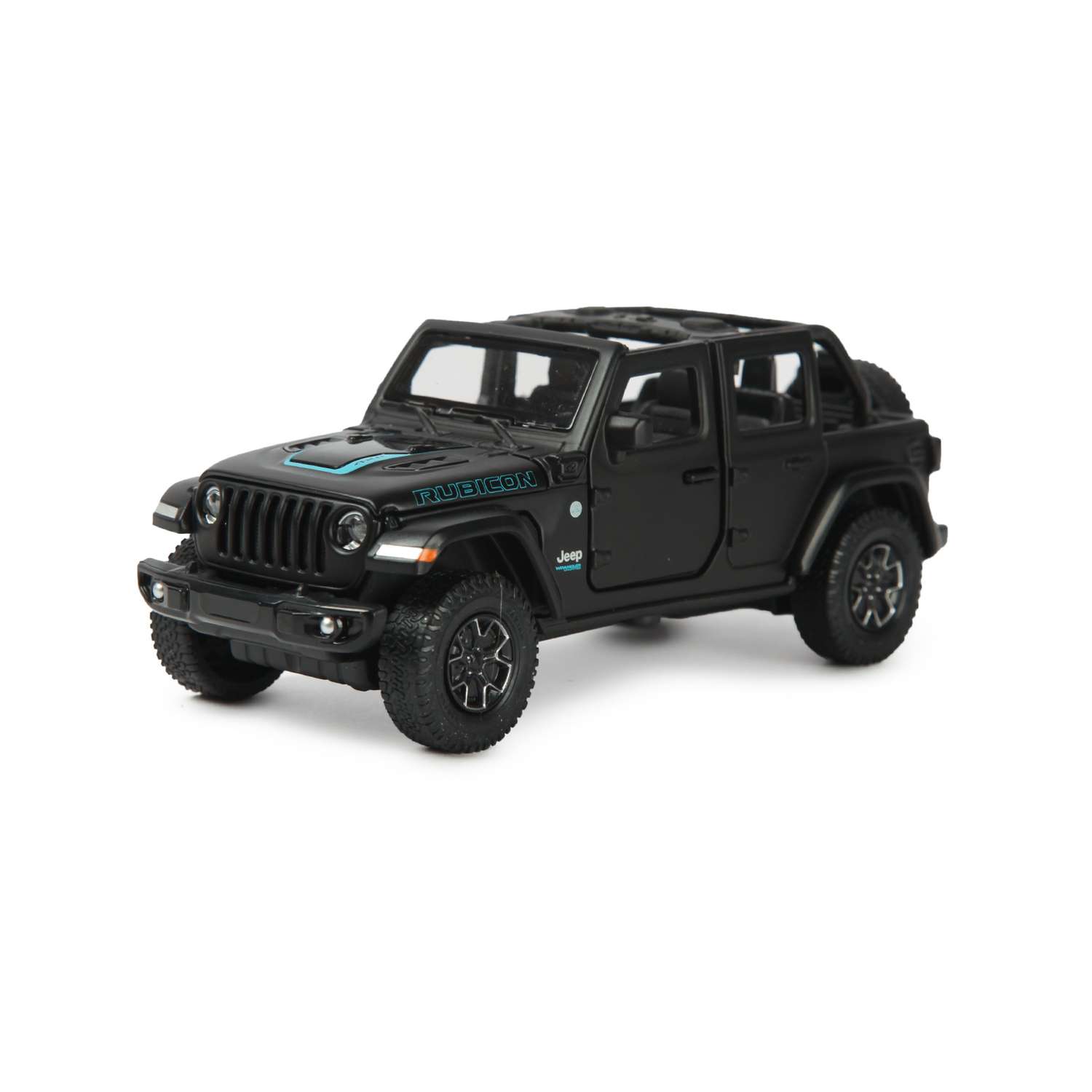 Внедорожник Rastar Jeep Wrangler Rubicon 4xe 1:32 64620 - фото 1