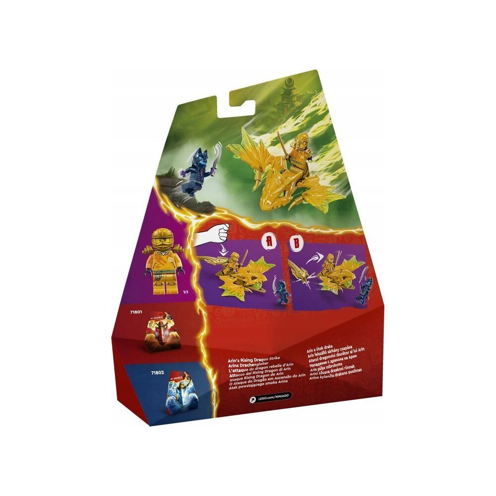Конструктор LEGO NINJAGO Удар восходящего дракона 71803 532 дет. - фото 2