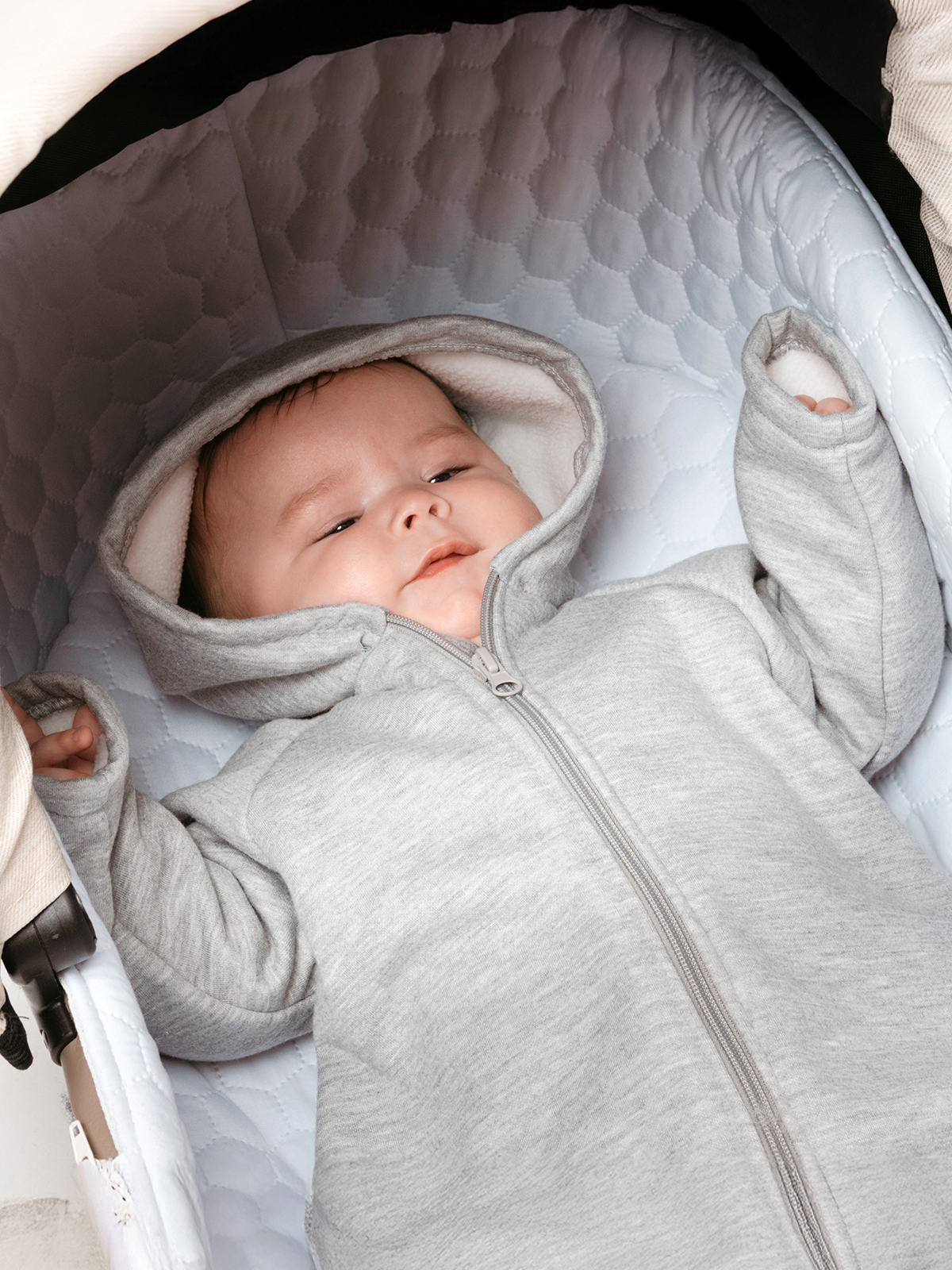 Конверт на выписку Чудо-Чадо серый - фото 6