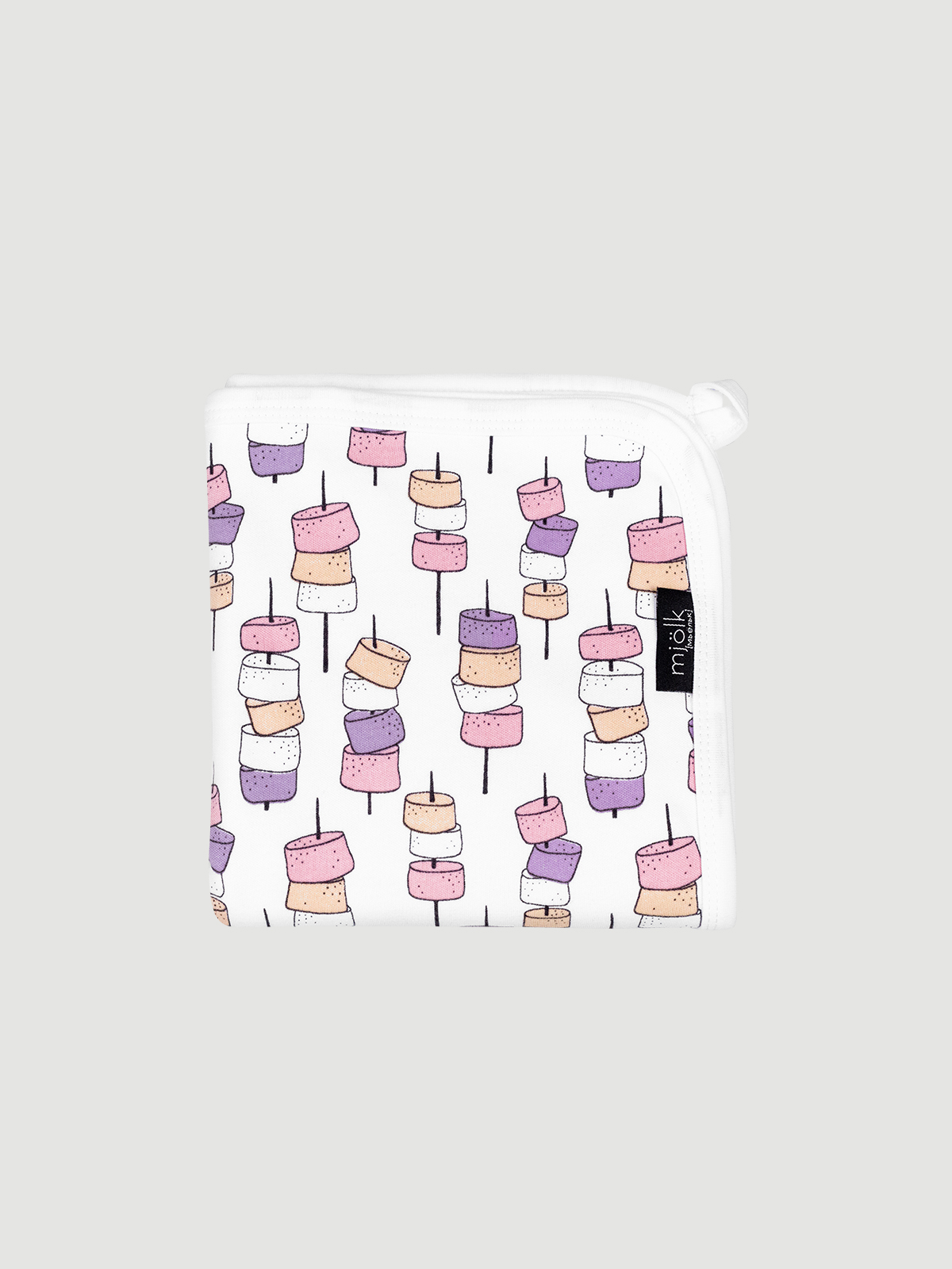 Плед Mjolk Маршмэллоу 80 x 80 см хлопок - фото 1