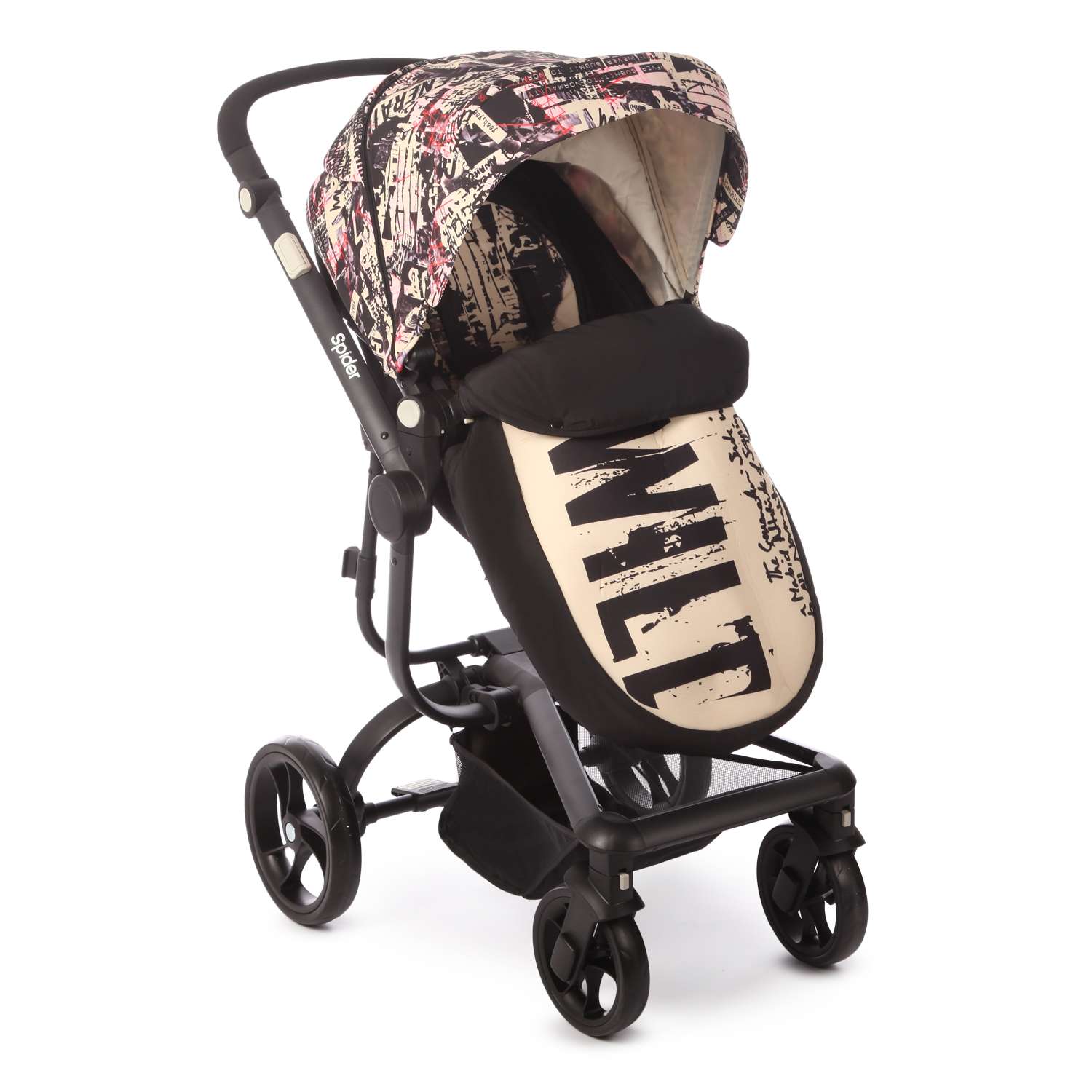 Коляска трансформер Babyton Spider Beige - фото 11