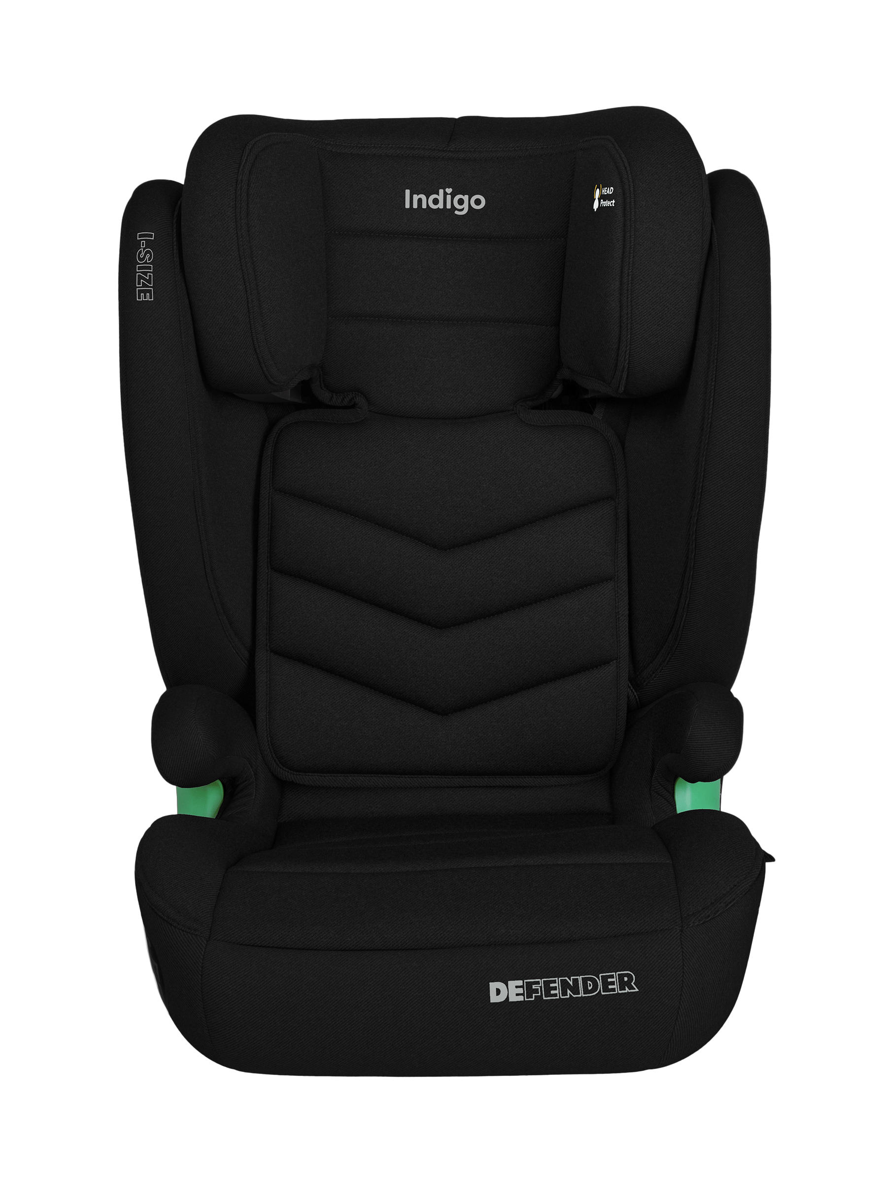 Автокресло Indigo DEFENDER, I-SIZE, черный Isofix 2/3 (15-36 кг) черный - фото 19