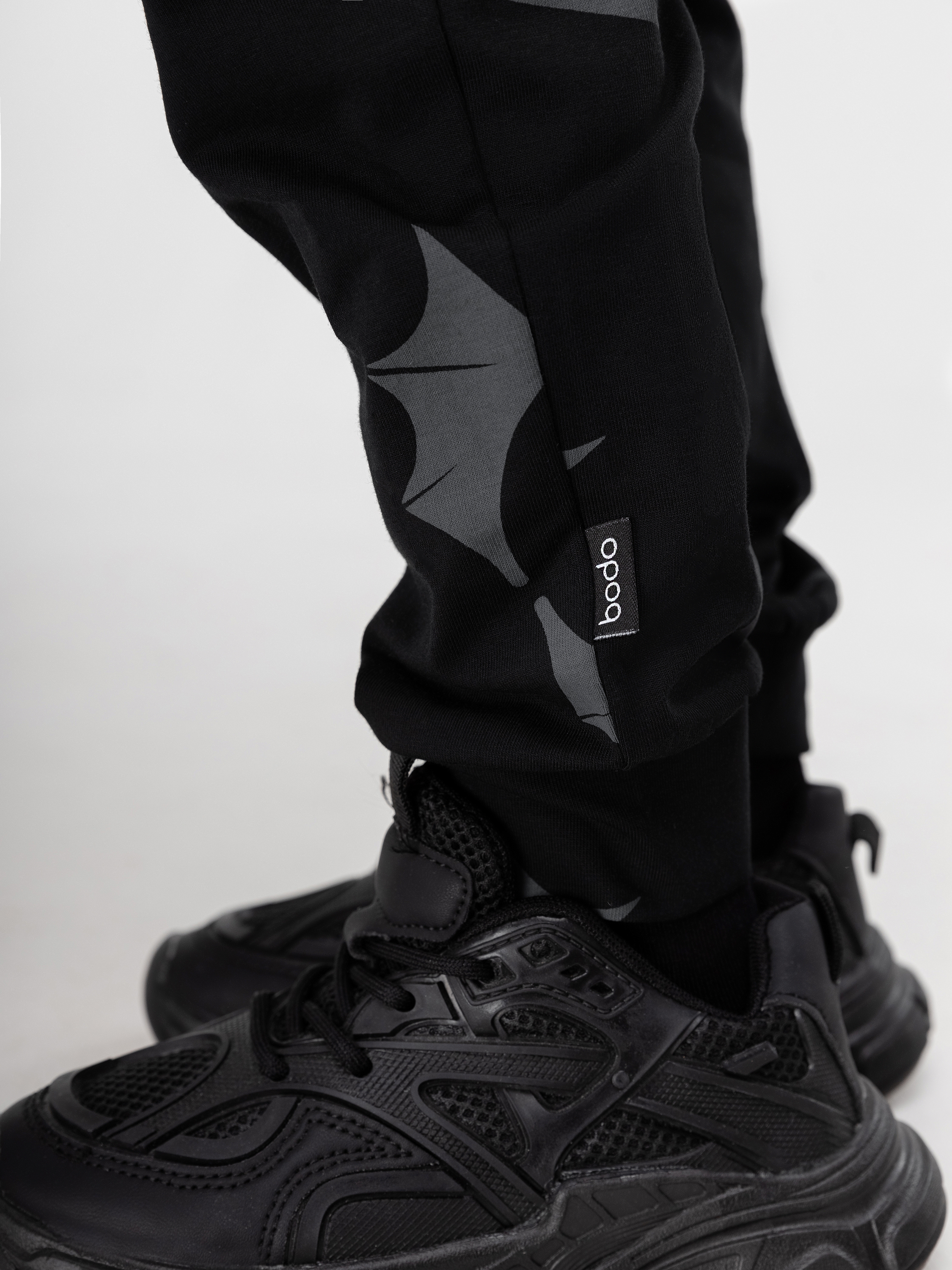 Брюки спортивные Bodo 6-360МU_черный (темно-серый) - фото 9