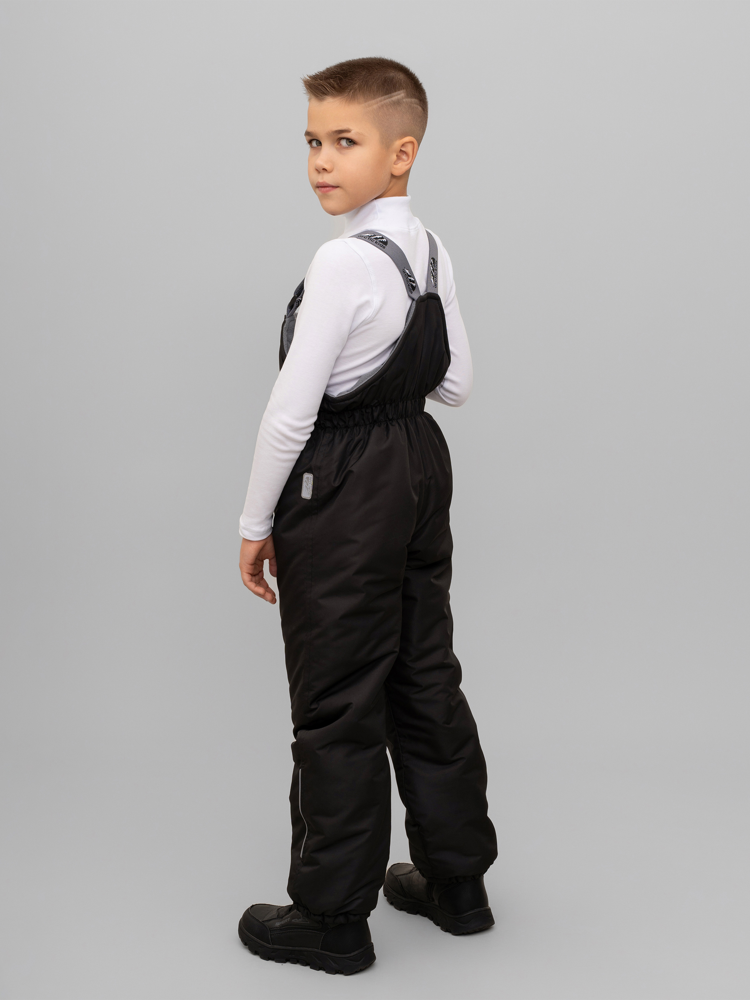 Полукомбинезон Arctic kids 60-010 черный - фото 16