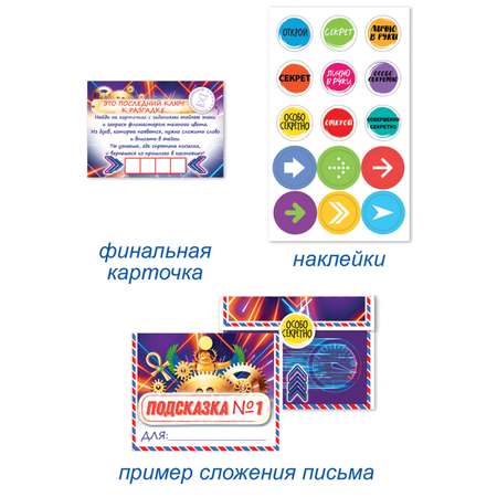 Настольная игра Открытая планета Квест Путешествие по времени