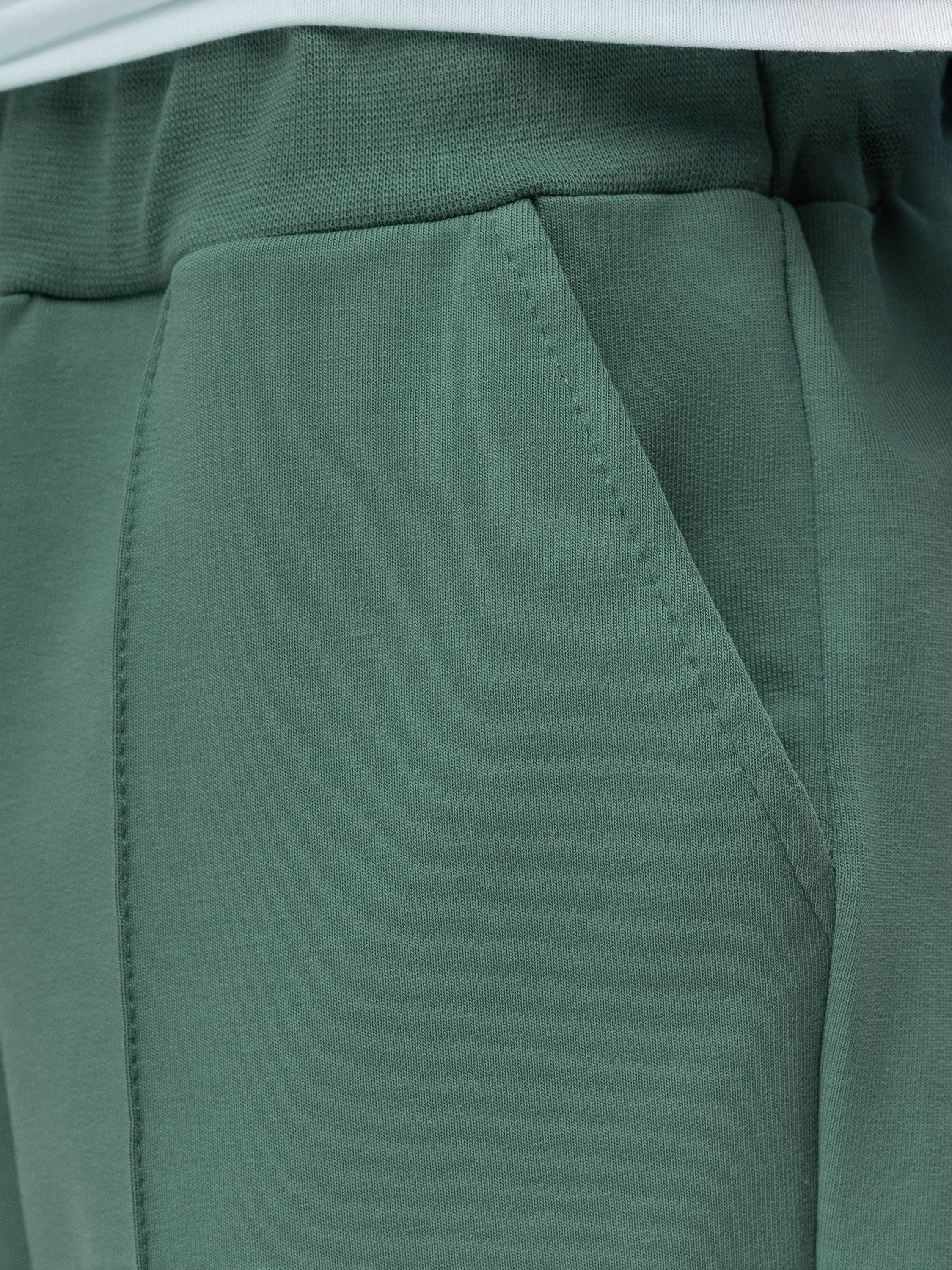 Брюки Bodo 6-411МU_пыльный зеленый - фото 5