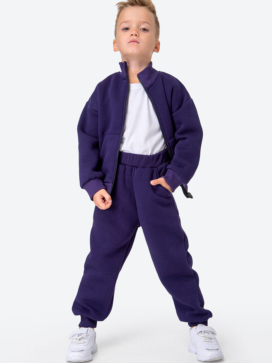 Толстовка и брюки HappyFox HF00156т.синий - фото 1