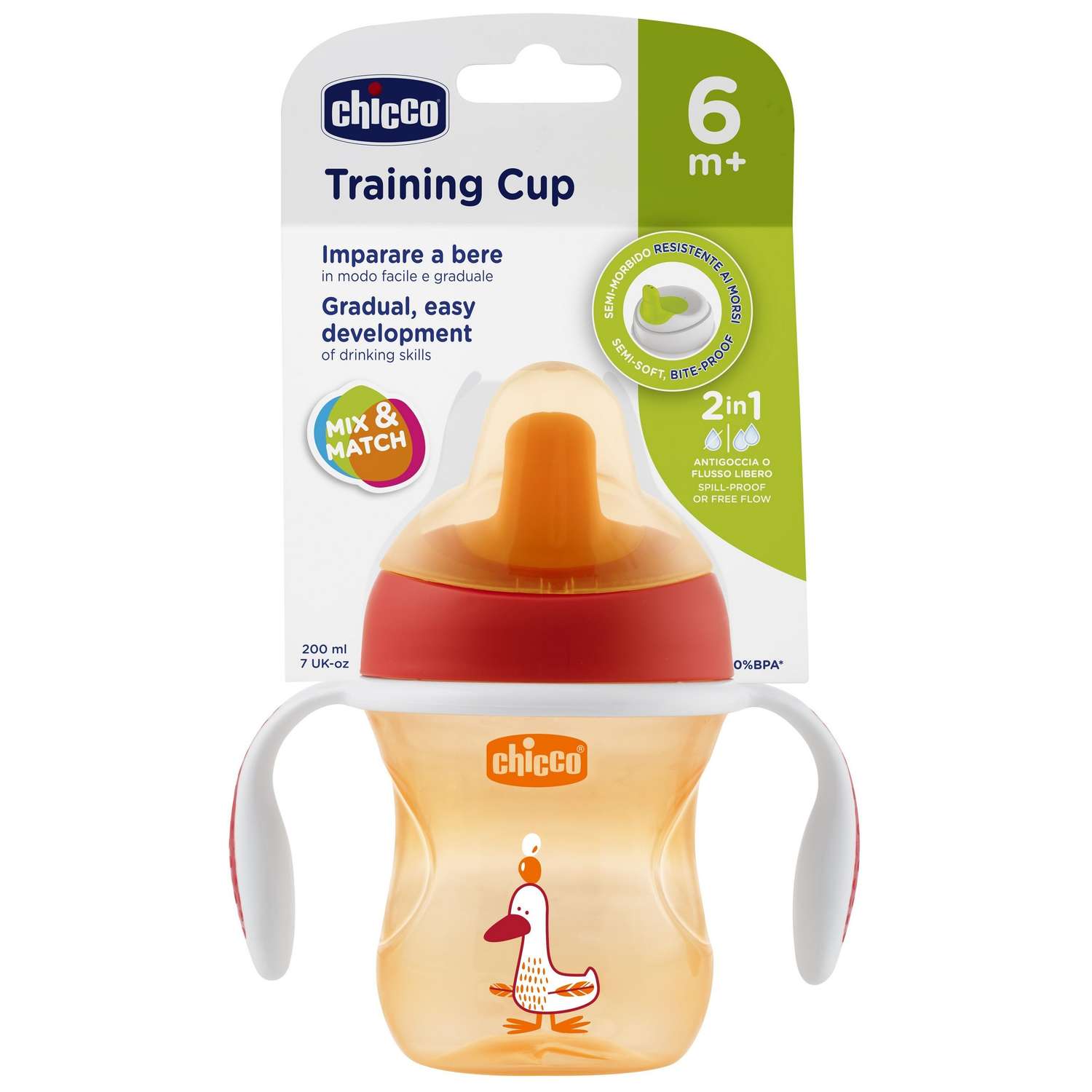 Чашка Chicco Training Cup 200 мл - фото 5