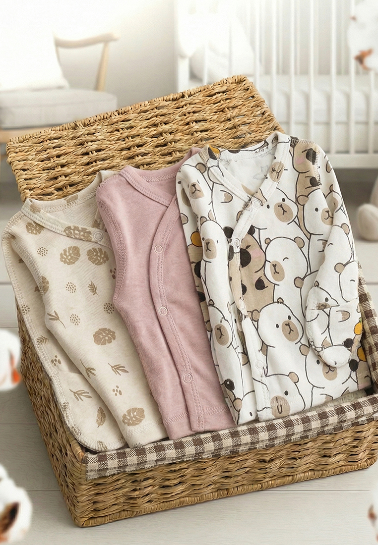 Распашонка 3 шт YOULALA 1204206002 - фото 8