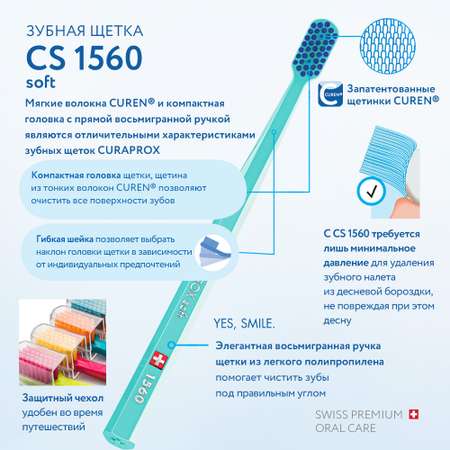 Зубная щетка классическая Curaprox