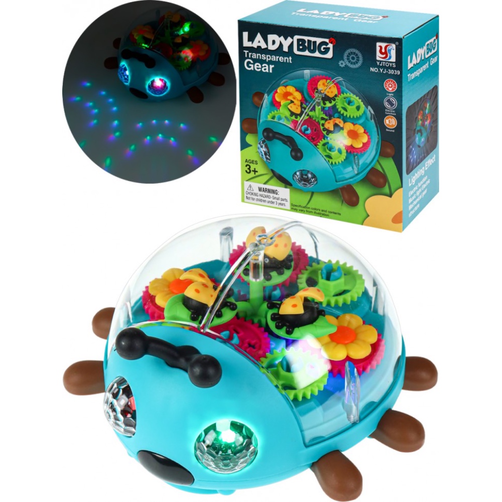 Игрушка BalaToys каталка Божья коровка - фото 5