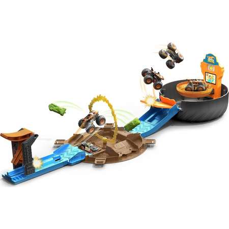 Трек Hot Wheels Трюки в шине
