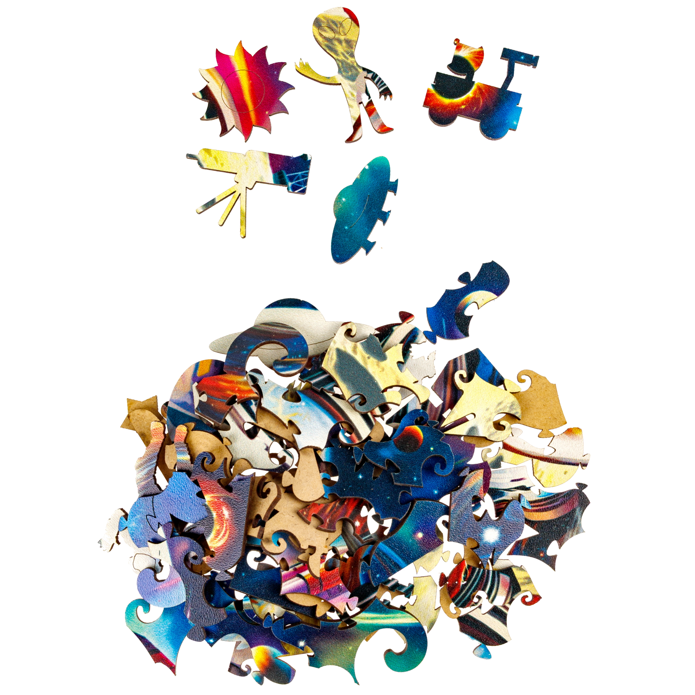 Пазл Melograno puzzle деревянный - фото 11