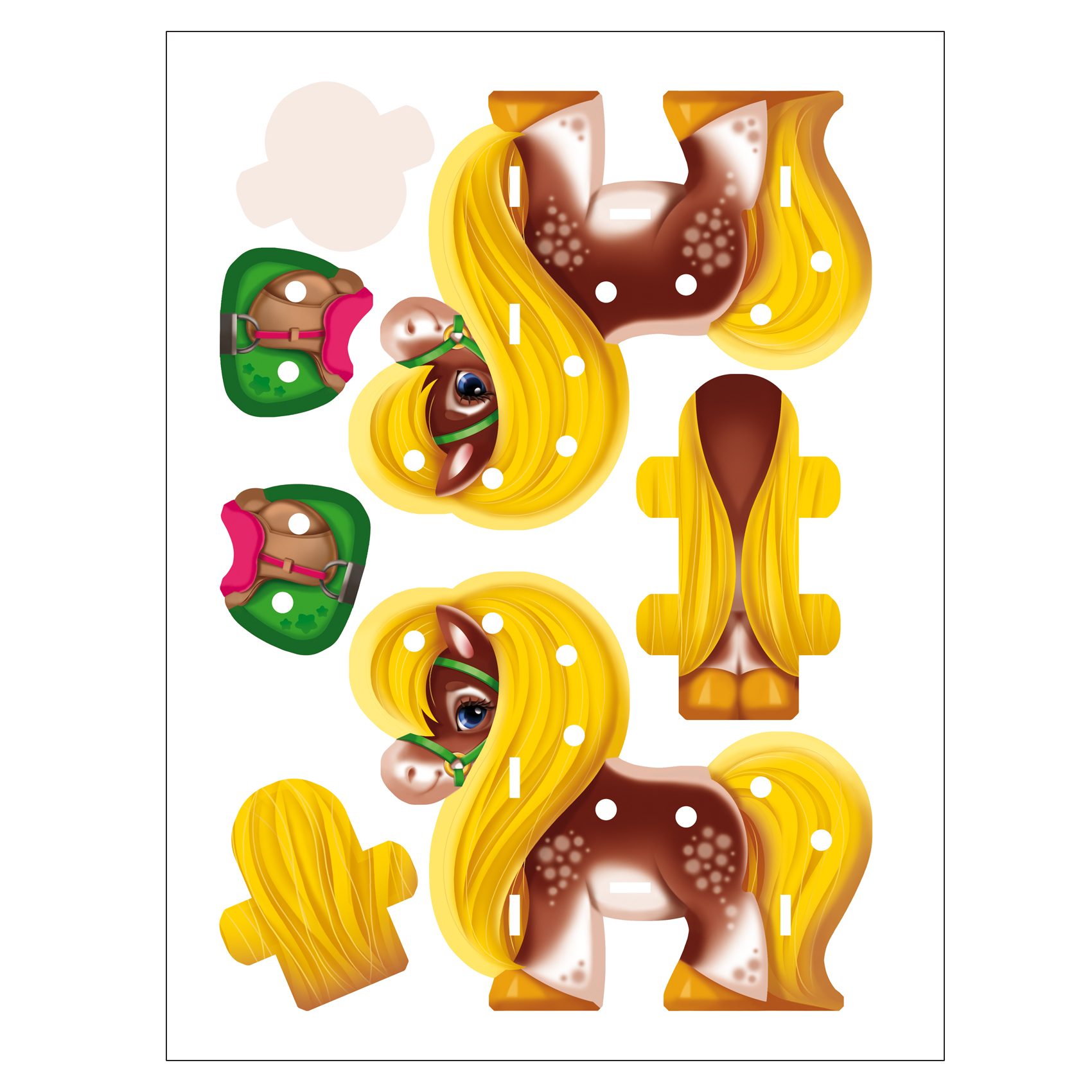 Игрушка Hatber шнуровка Пони - фото 1