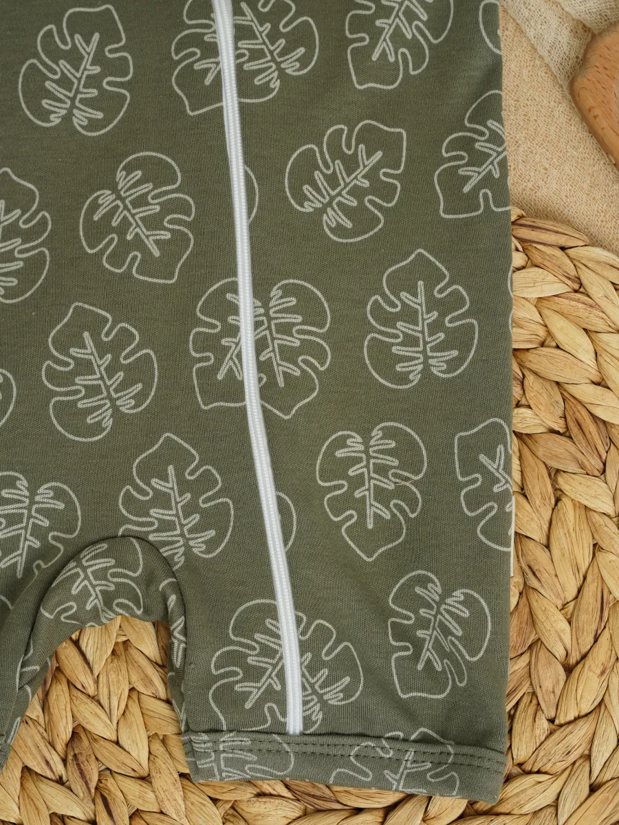 Песочник 3 шт Супер Пупс нбр/3пр/псчн/молн/ХакиЛисточкиВеточки - фото 9