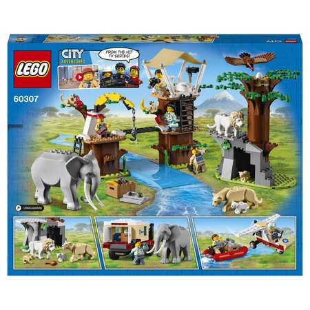 Конструктор LEGO City Wildlife Rescue Camp блочный