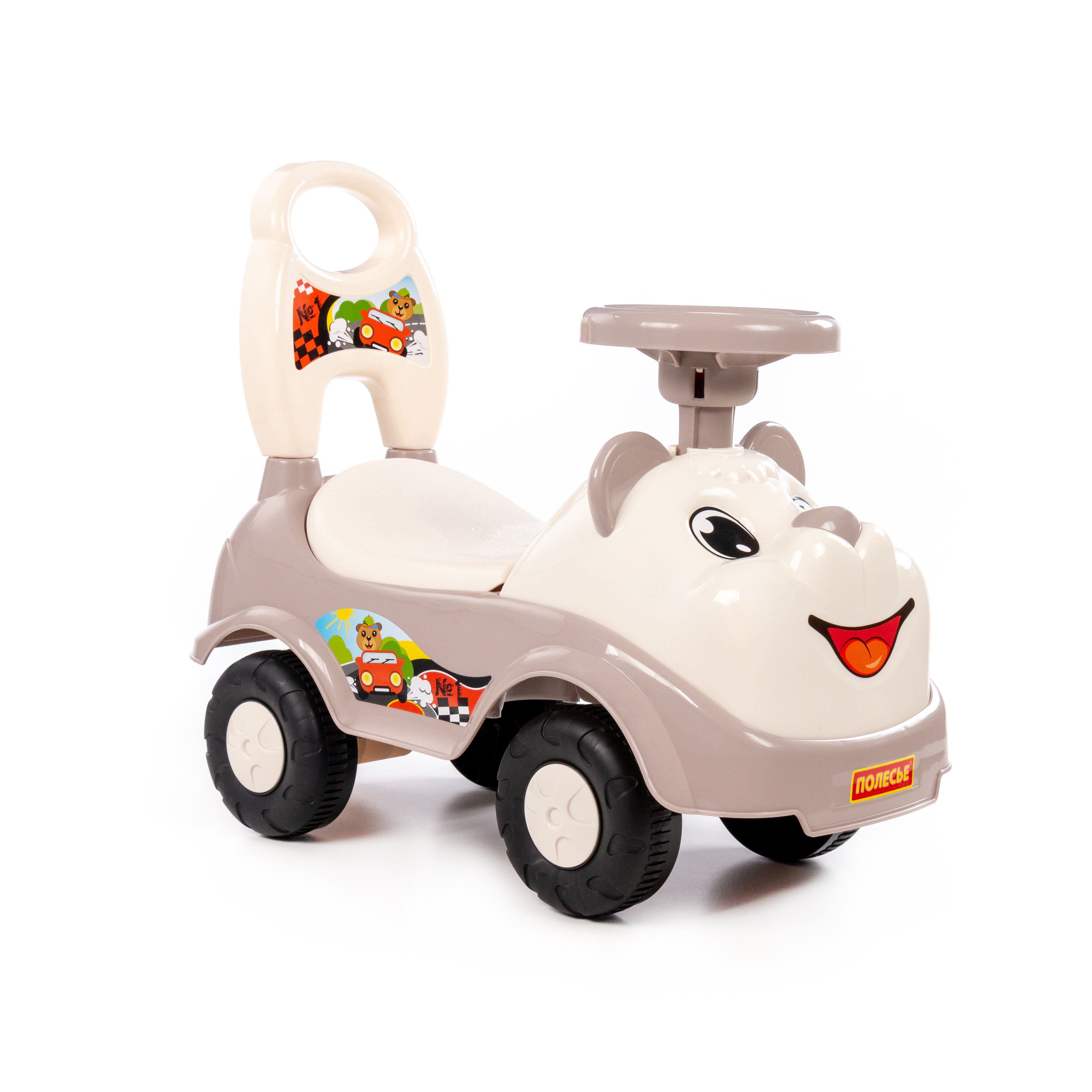 Пушкар Полесье каталка бежевый - фото 2