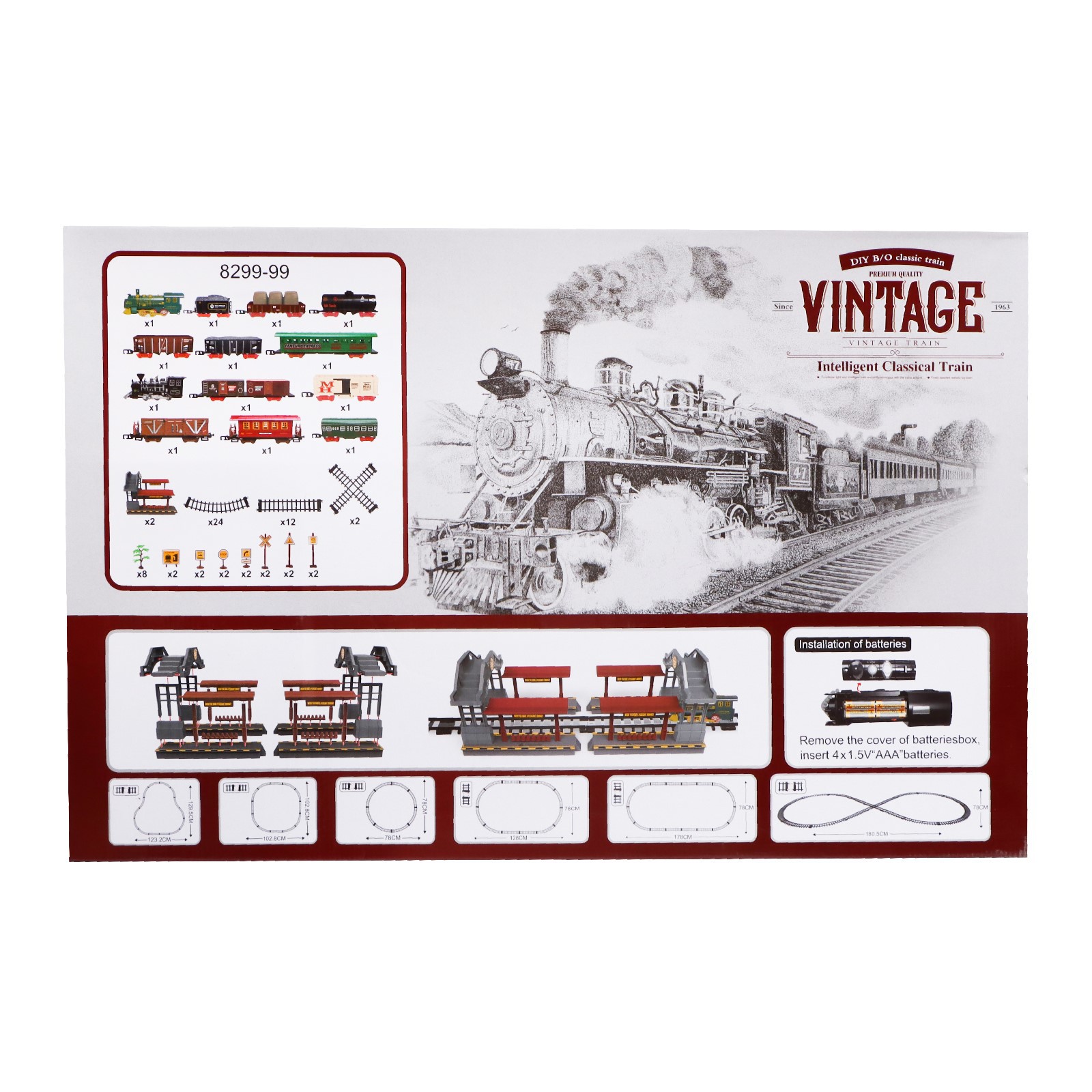 Набор железнодорожный Sima-Land 7603214 - фото 2