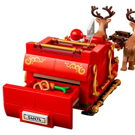 Конструктор LEGO Ideas Сани Санта Клауса блочный