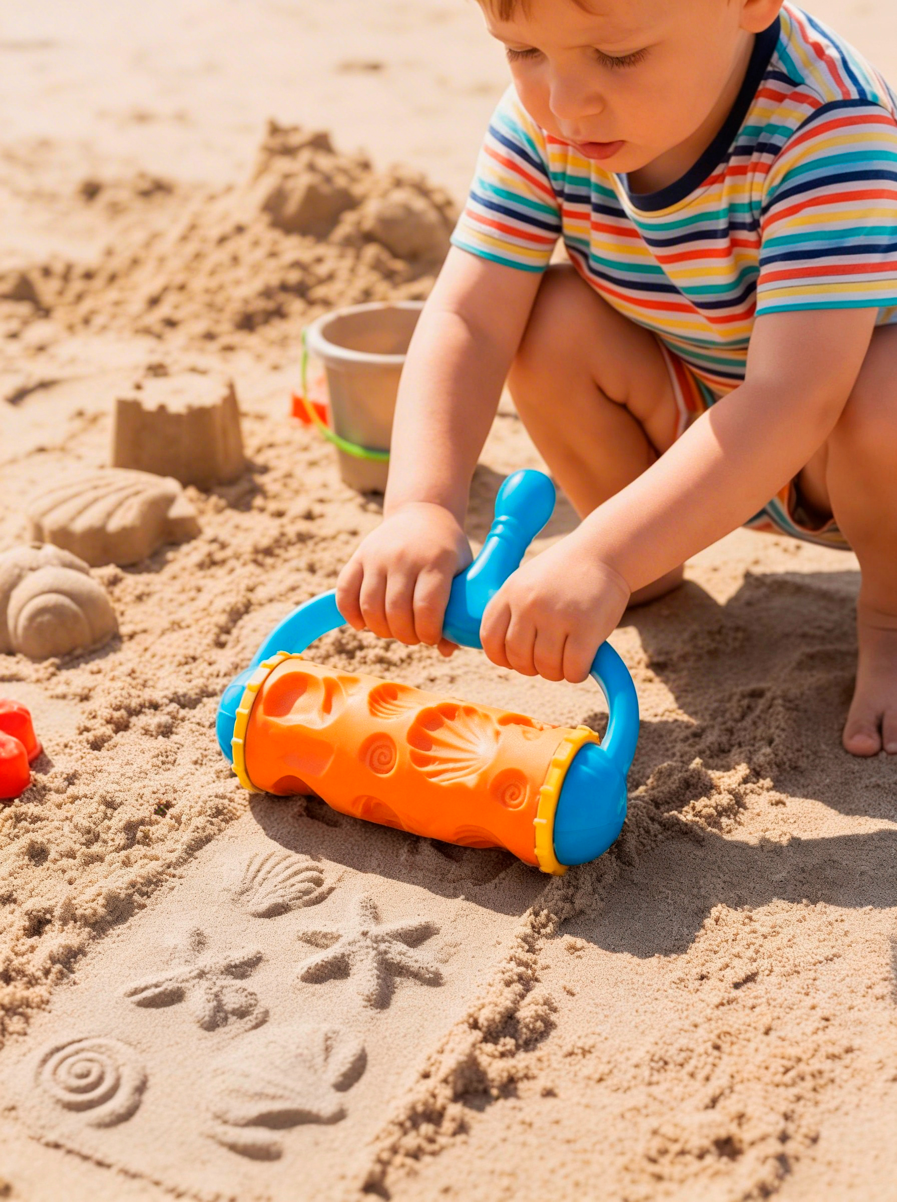 Песочный набор Hualian Toys Веселые штампики 1 предм. - фото 6