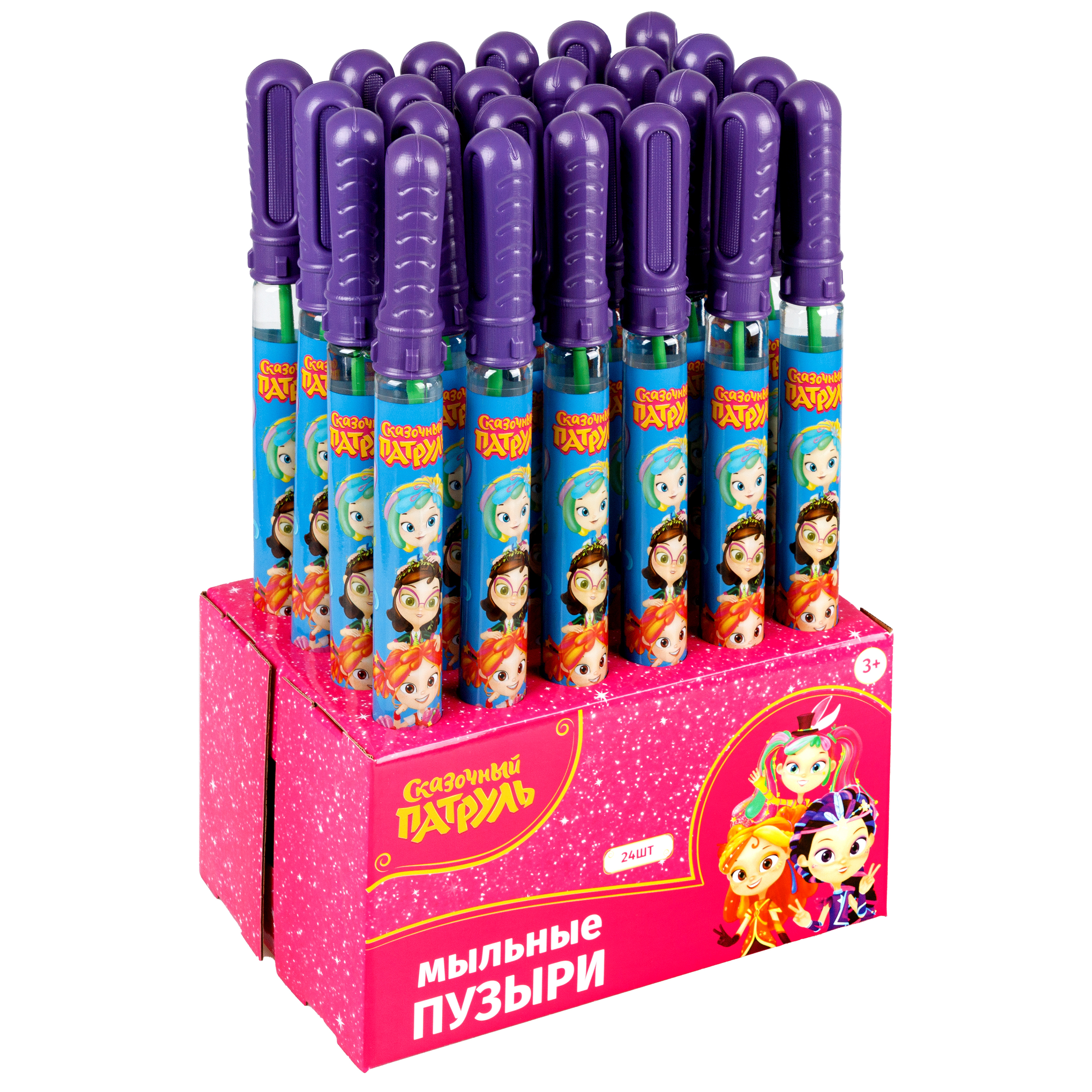 Мыльные пузыри 1TOY набор Сказочный патруль 24 шт - фото 12
