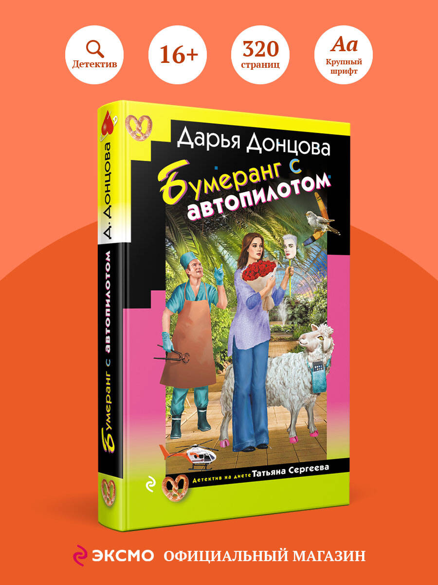 Книга Эксмо Бумеранг с автопилотом - фото 1