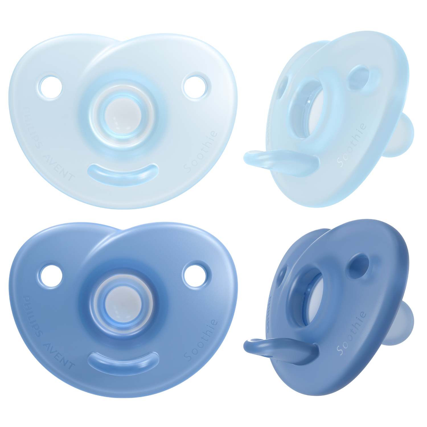 Пустышка Philips Avent силикон ортодонтическая от 0 мес. 2 шт. - фото 1