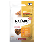 Корм для щенков сухой NALAPU Hypoallegenic для средних и крупных пород с 2-х месяцев с мясом индейки 2.4кг