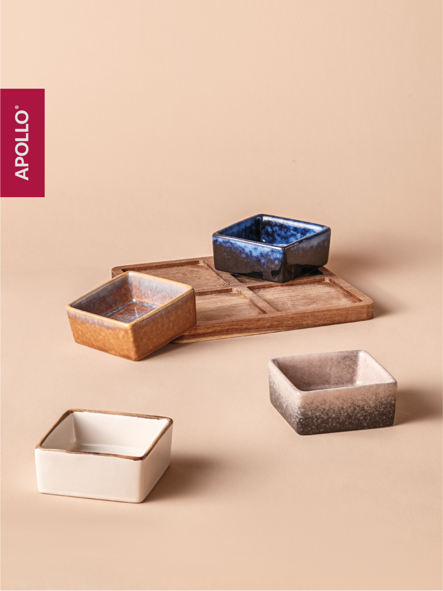 Менажница с подставкой APOLLO 4 предмета - фото 9