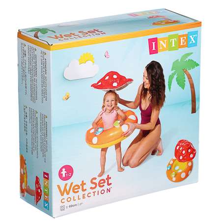 Лодка надувная Intex Мухомор