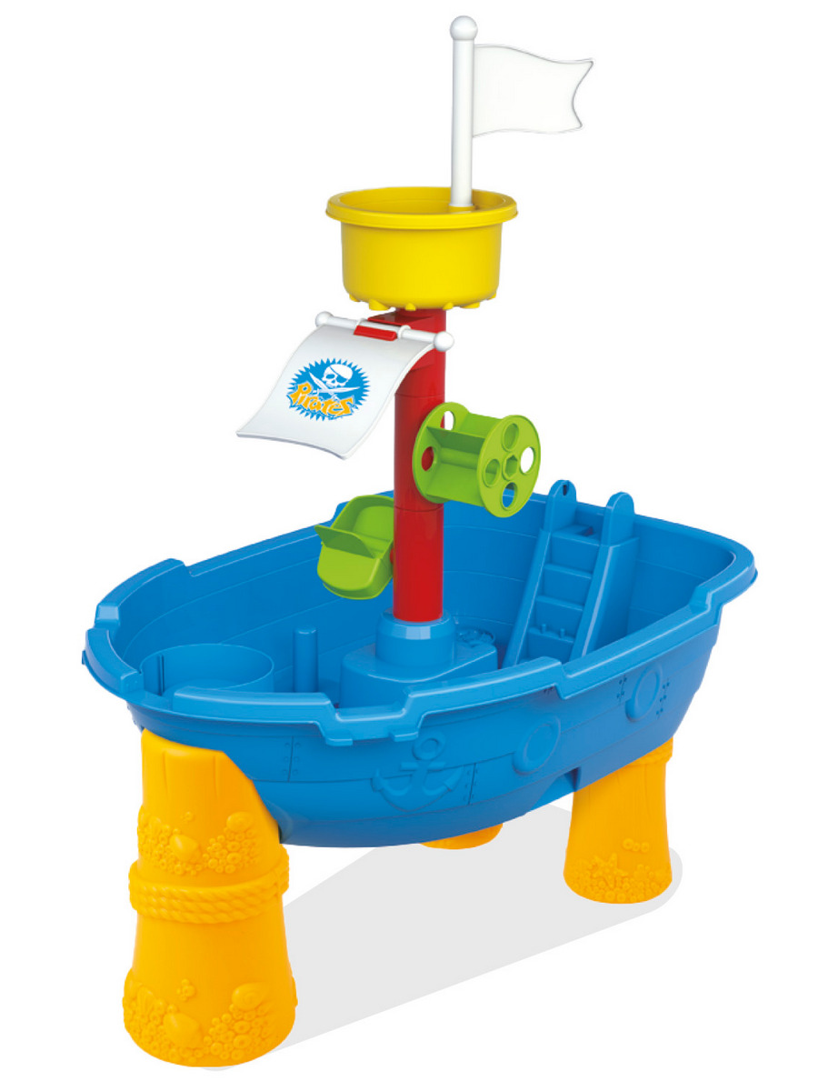 Стол для игр с песком и водой Hualian Toys Лодка пиратов 30х51х58 см - фото 1