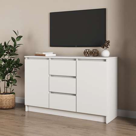Комод LETTA City универсальный белое тиснение 1048х675 hх354