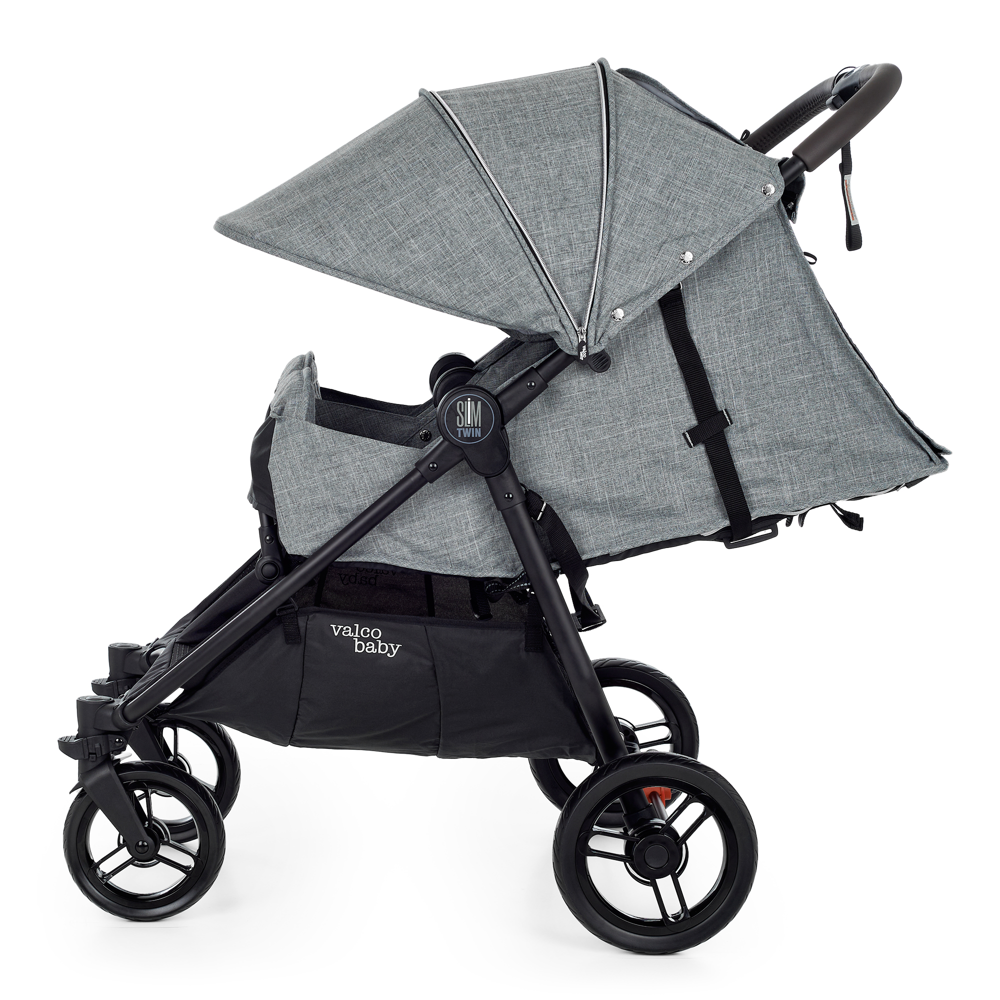 Коляска прогулочная Valco baby Slim Twin / Grey Marle - фото 8