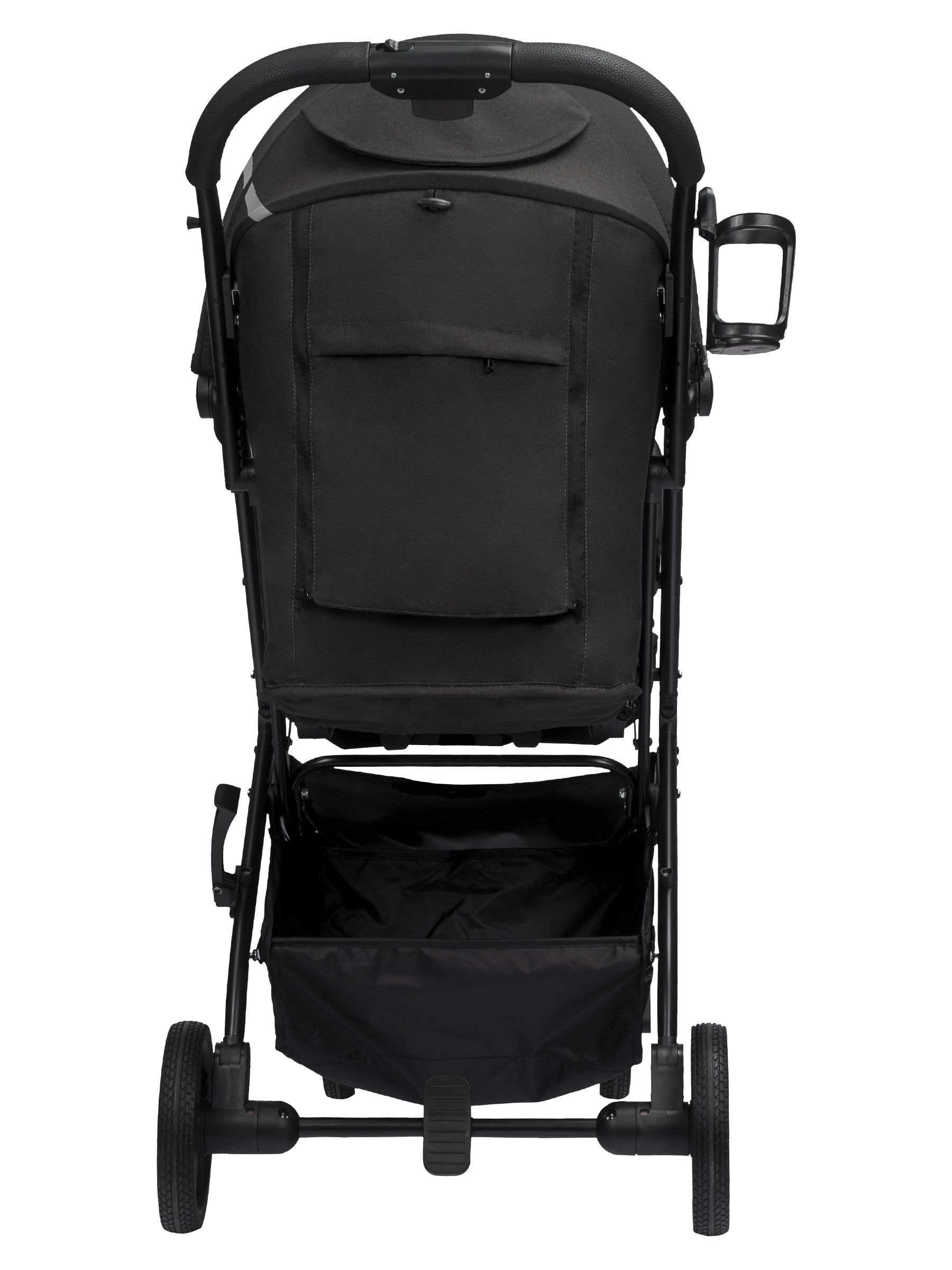 Коляска прогулочная Indigo Mega черный - фото 16