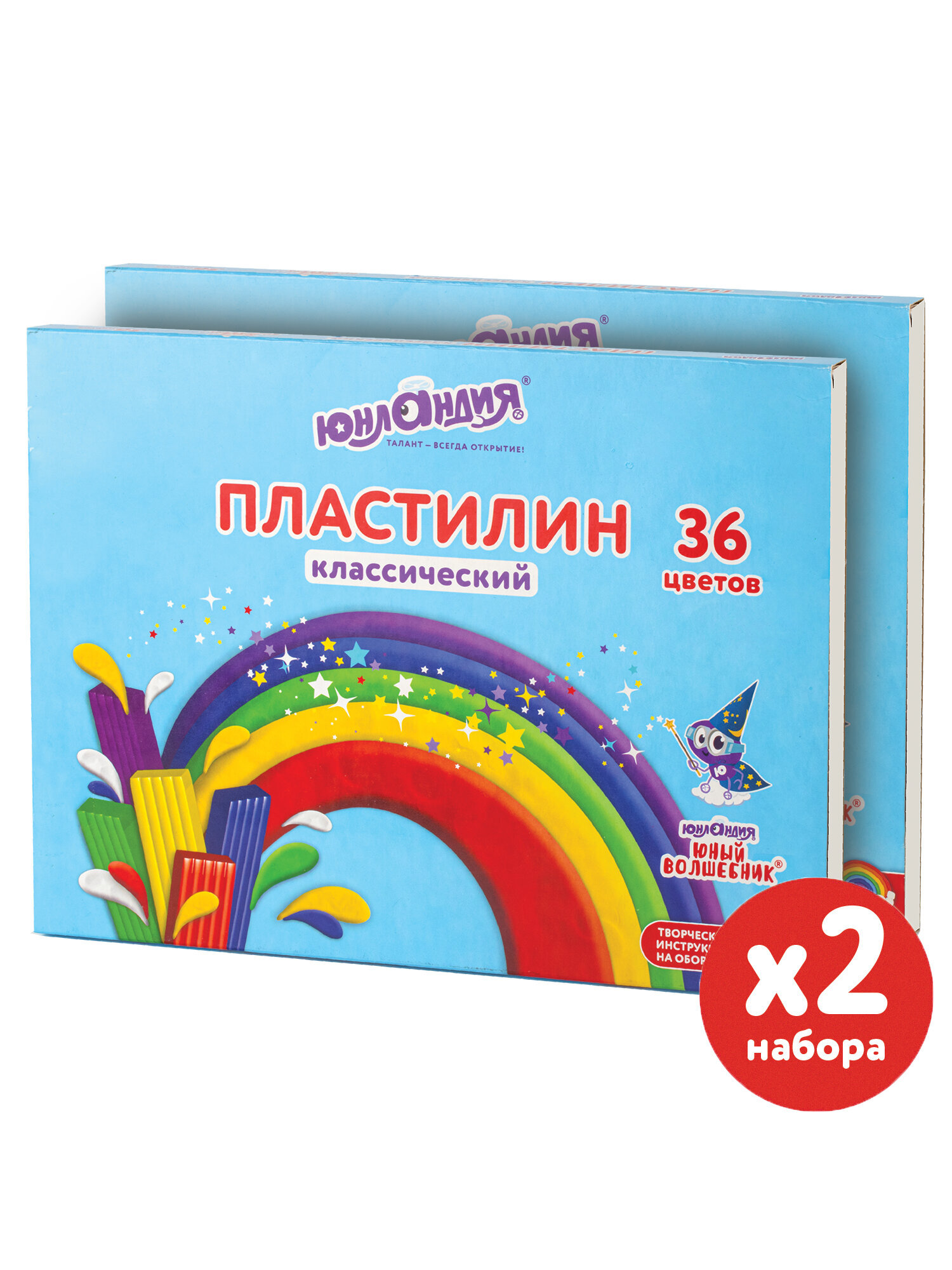 Пластилин Юнландия 36 цв. - фото 3