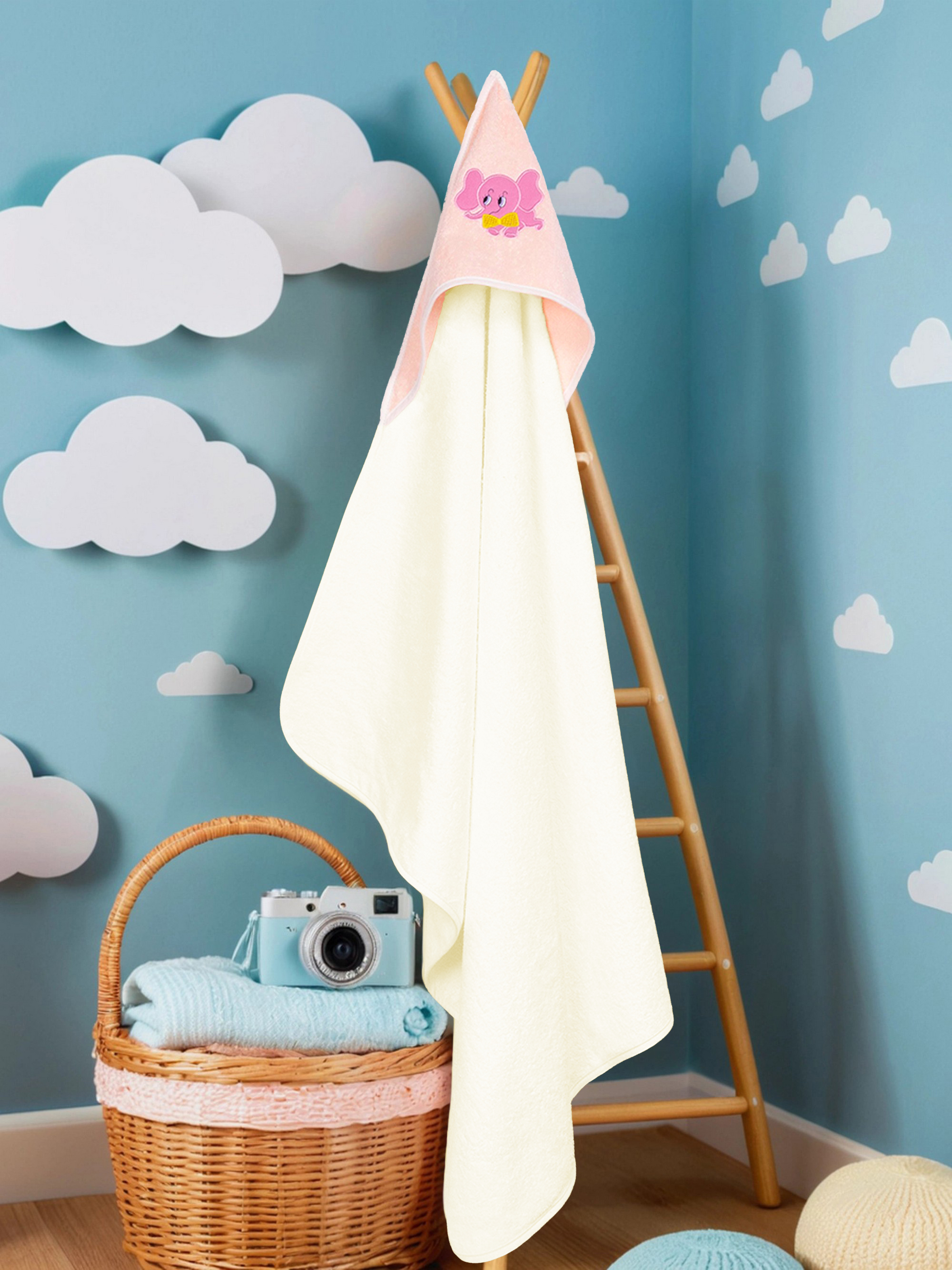 Полотенце уголок Wellness Малыш-01/23_С 80 x 100 см 1 шт. - фото 1