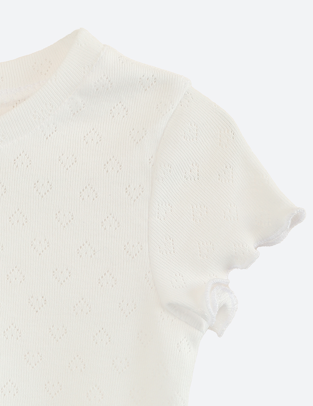 Футболка Bastimento BM102/1а Футболка детская ажур,белый - фото 2