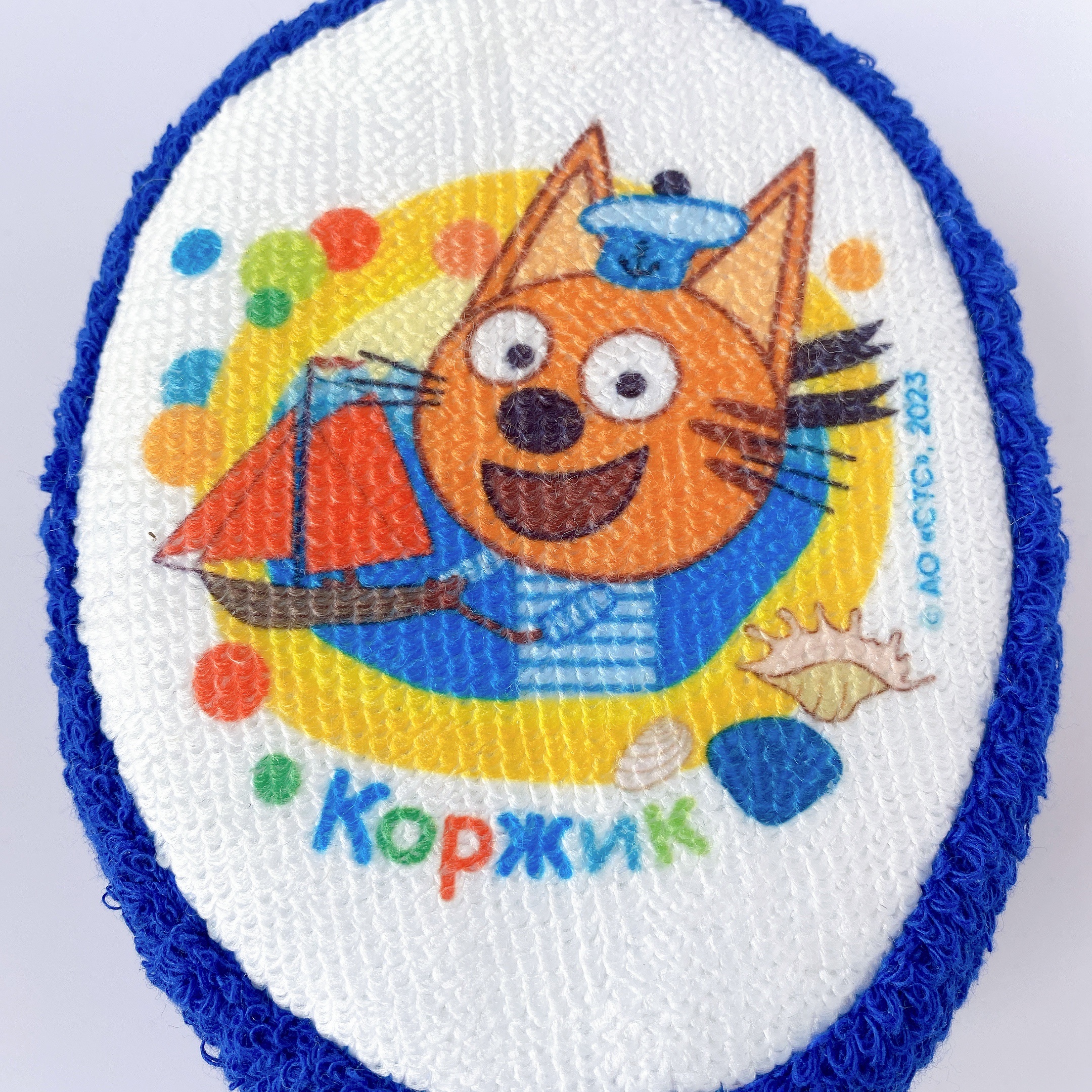 Губка Три кота Коржик в ассортименте - фото 7