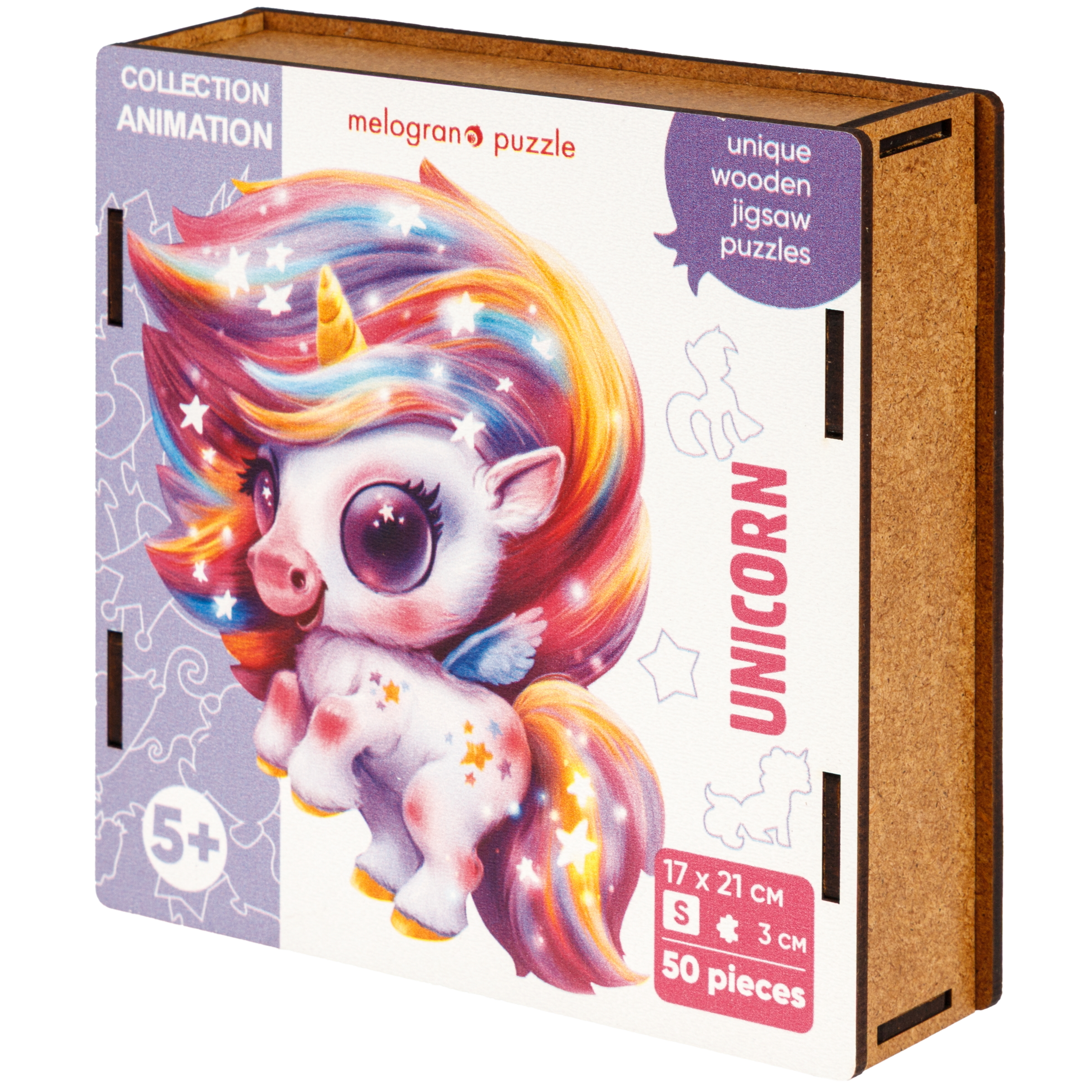 Пазл Melograno puzzle деревянный - фото 5