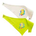 Нагрудник M and L kids текстиль 2 шт.