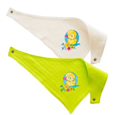 Нагрудник M and L kids текстиль 2 шт.