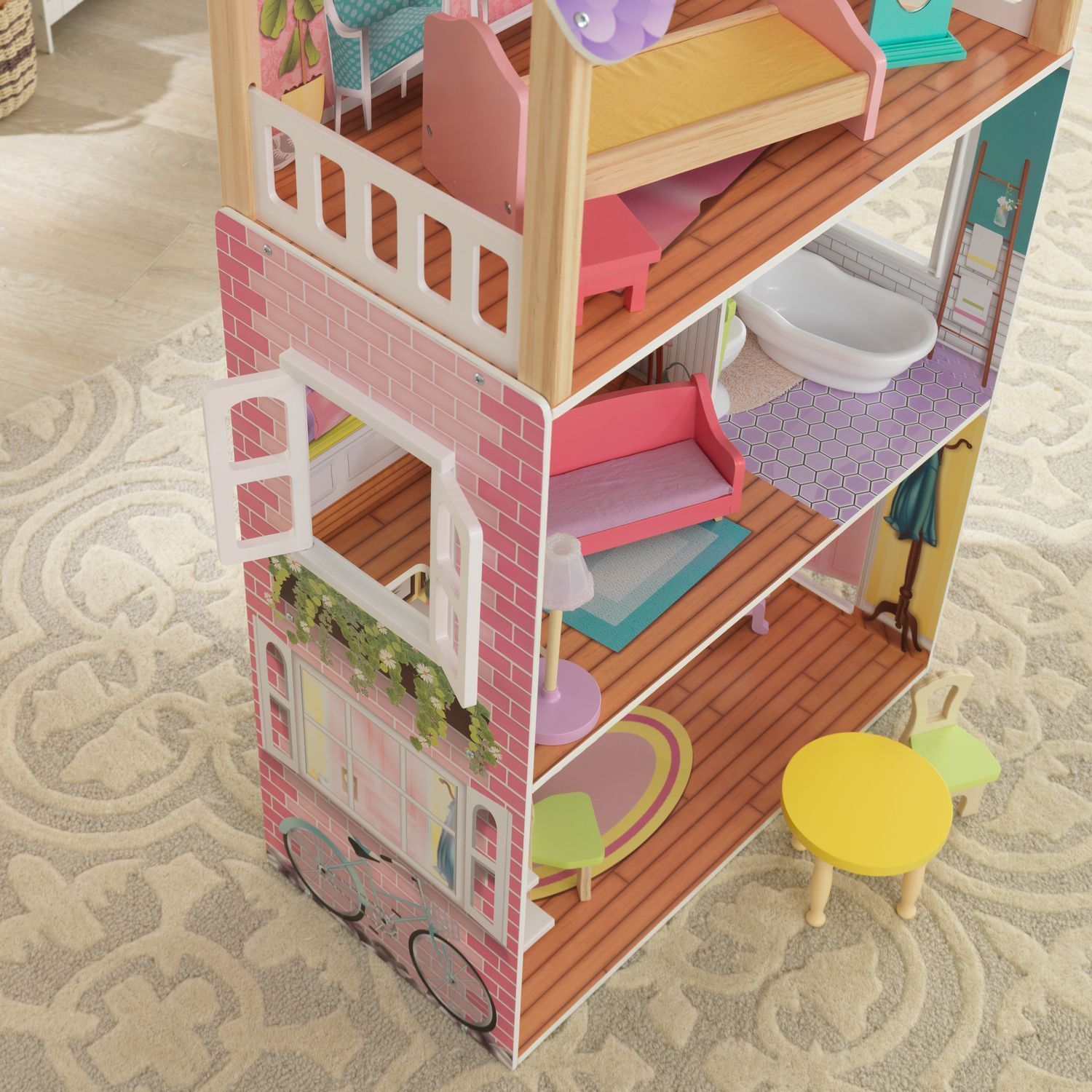 Домик для кукол KidKraft с мебелью 65959_KE - фото 10