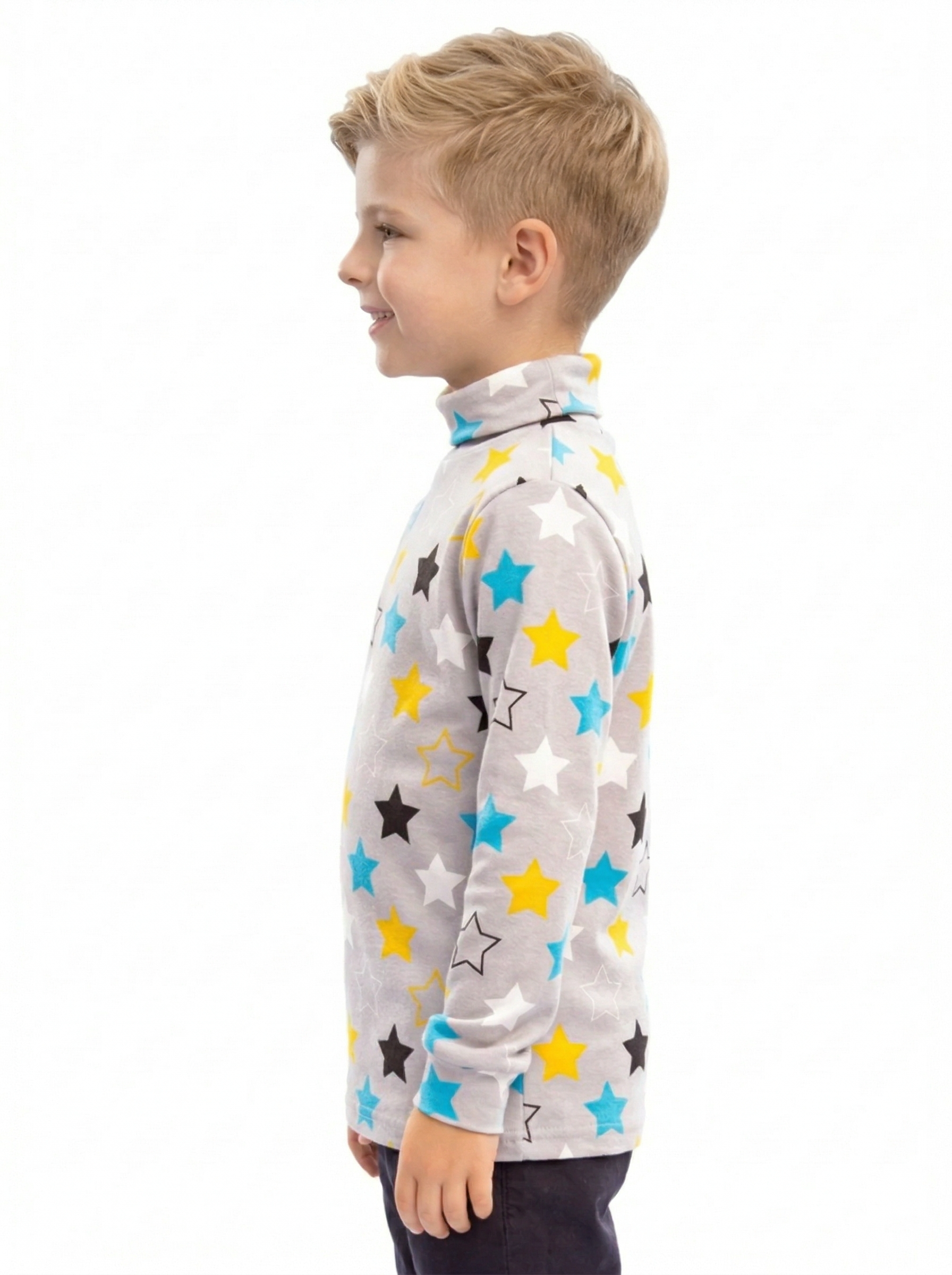 Водолазка TOTEMFOX 231РНАБ2(2)F/желтые звезды - фото 2